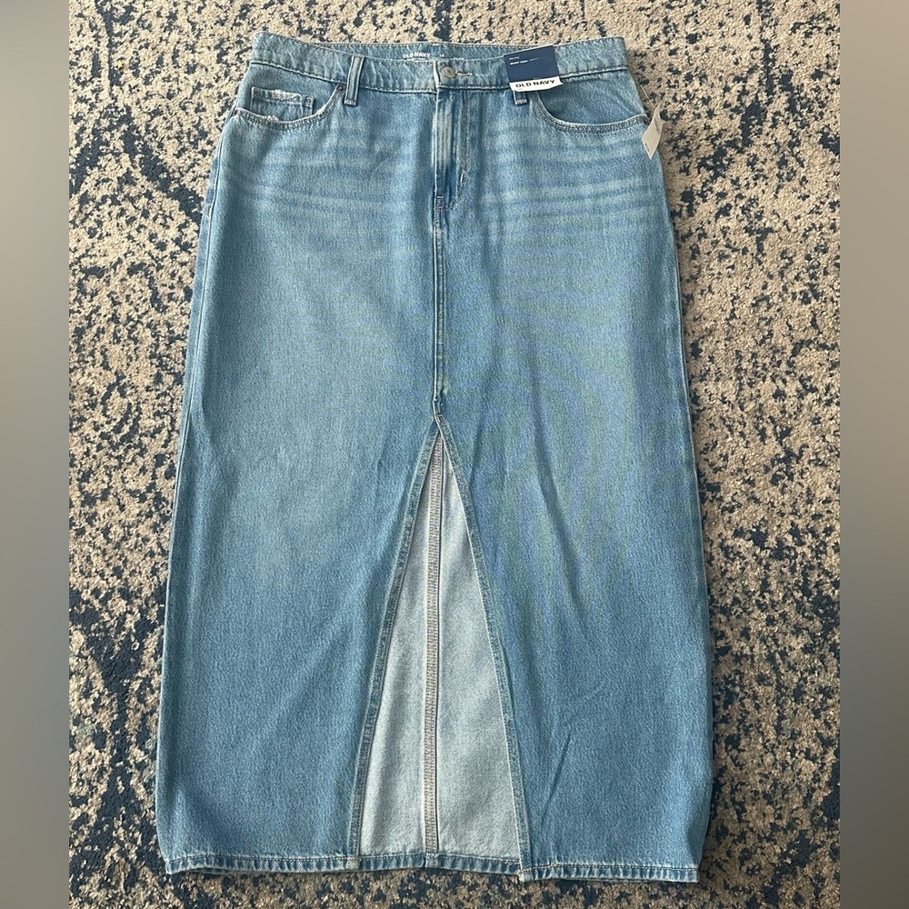 Old Navy Blue Drapey Denim Jeans
